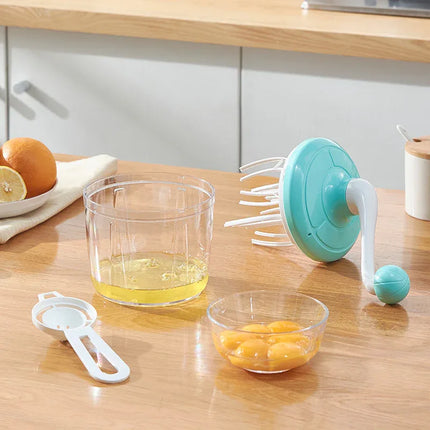 Batidor de crema para pasteles, batidor de huevo manual. - tugranalmacen.com