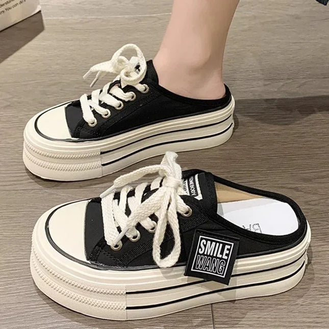 Pantuflas Baotou para mujer con suela gruesa - tugranalmacen.com