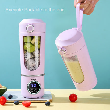 Exprimidor portátil USB con 4 velocidades y limpieza automática