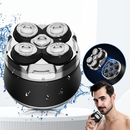 Afeitadora eléctrica recargable 5 en 1 para cuerpo completo