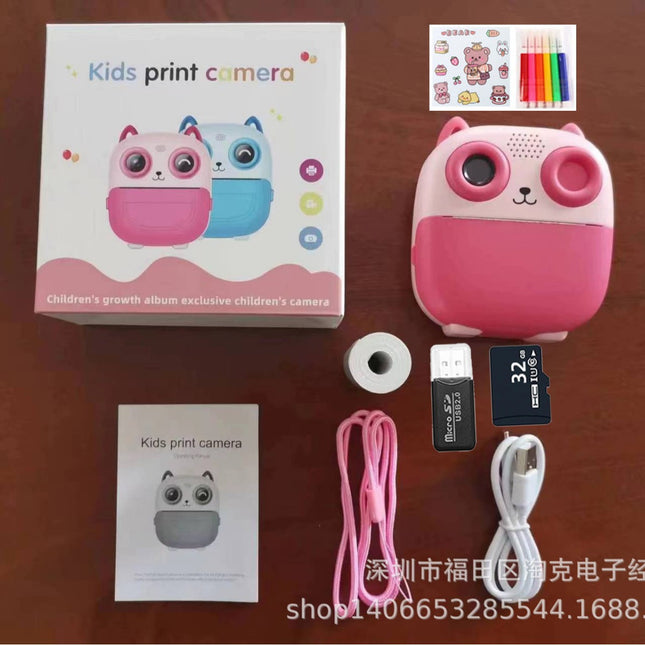 Cámara instantánea Polaroid para niños con Bluetooth y papel