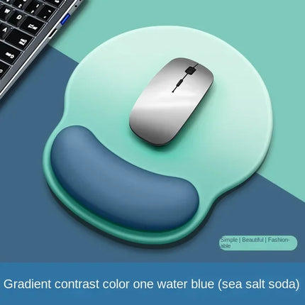 Gradient Mouse Pad Wrist Guard with Logo Female Wrist Guard Mouse Pad Wrist Support Computer Silicone Mouse Pad Wholesale - tugranalmacen.com