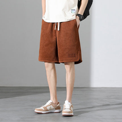 Pantalones cortos holgados de hombre