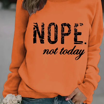 Sudadera NOPE Roja - tugranalmacen.com