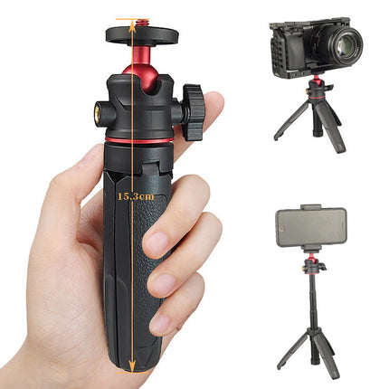 Mini tripode para selfie, soporte telescópico portátil
