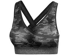 Conjunto deportivo de 3 piezas: Sujetador, Camiseta y Leggings.