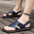Chanclas de verano azules