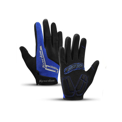 Guantes de ciclismo de manga larga transpirables con absorción de impactos, antideslizantes y de SBR, para hombre y mujer, nuevos modelos de primavera y otoño.