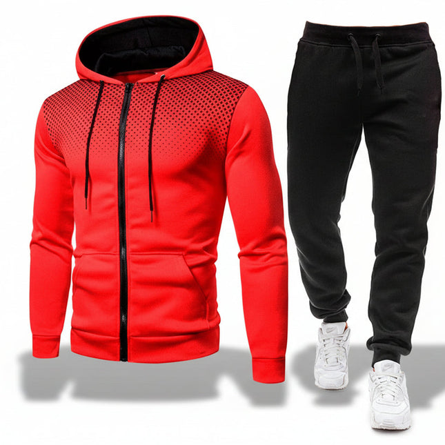 Chándal deportivo de hombre en diseño degradado