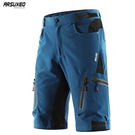 Pantalones cortos para Ciclismo MTB - Descenso en azul
