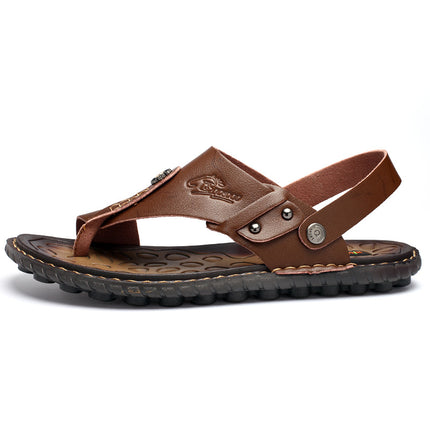 Sandalias masculinas ajustables para máximo confort