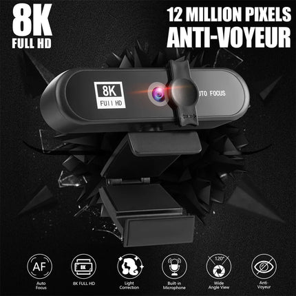 4k Beauty Auto Focus 1080p Computer Camera 8K Network USB Live Webcam 2K Drive Free - tugranalmacen.com