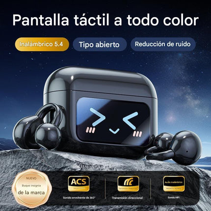Auriculares Deportivos Bluetooth 5.4 Resistentes al Agua-Clip Abierto