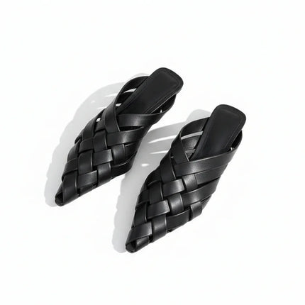 Zapatillas de moda para mujer, con punta puntiaguda - tugranalmacen.com