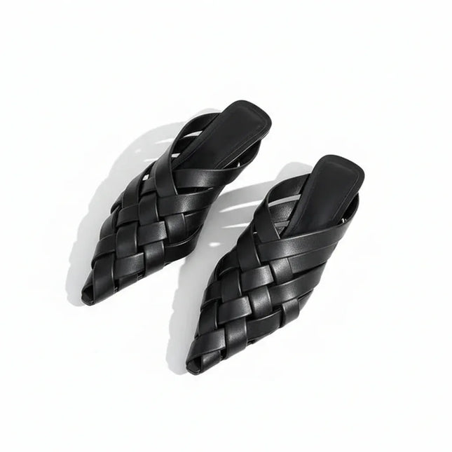 Zapatillas de moda para mujer, con punta puntiaguda - tugranalmacen.com