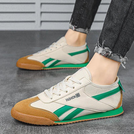 Original Yellow Canvas Shoes For Men Trend ow-cut Breathable Casual Running Sneakers Man Fashion Lightweight Men's Sports Shoes - tugranalmacen.com