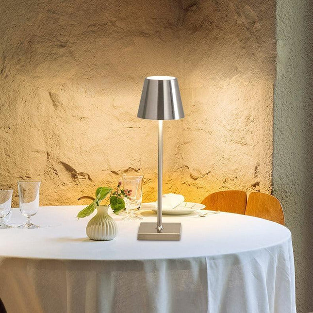 Lámpara de mesa alta de diseño nordico on-off táctil - tugranalmacen.com