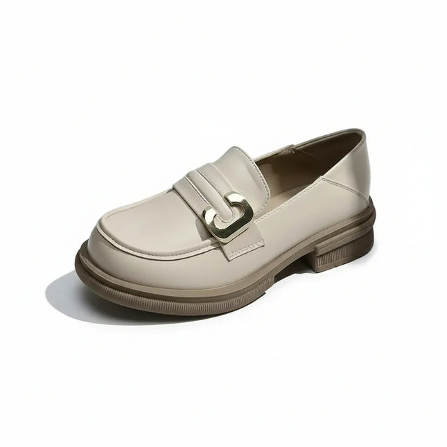 Zapatos de tacón grueso estilo británico-f.seo - tugranalmacen.com