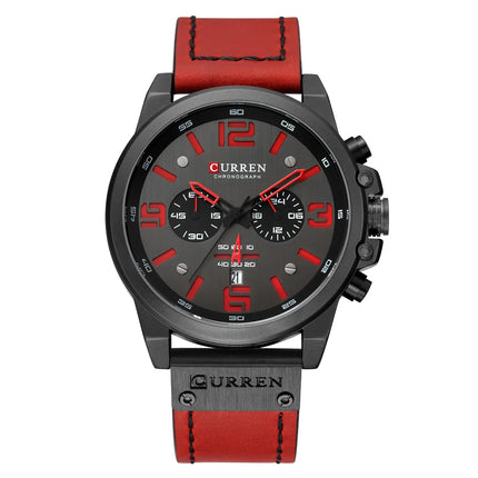 Reloj deportivo de cuarzo para hombre, vista lateral