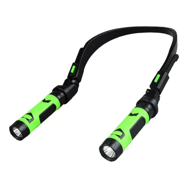 Luz LED para cuello, recargable por USB, ajustable 120 grados. - tugranalmacen.com