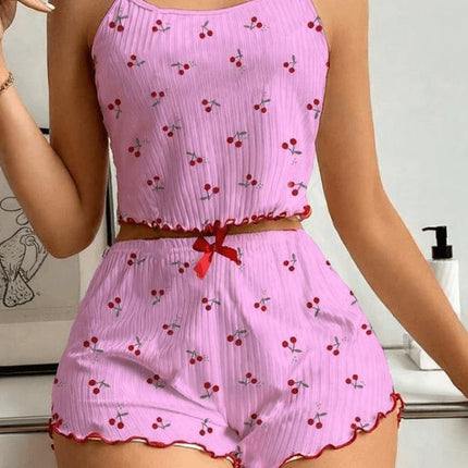 Conjunto pijama de dos piezas para mujer