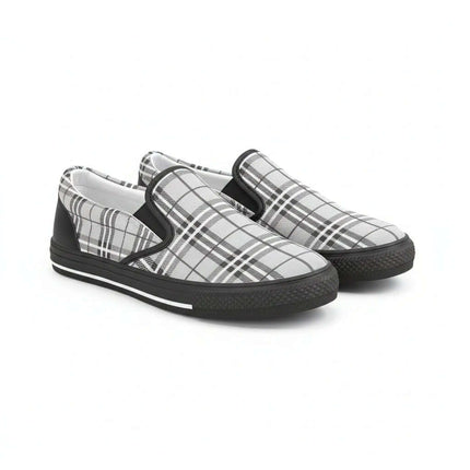 Zapatillas Slip-on de hombre modelo Scotch en tono escocés