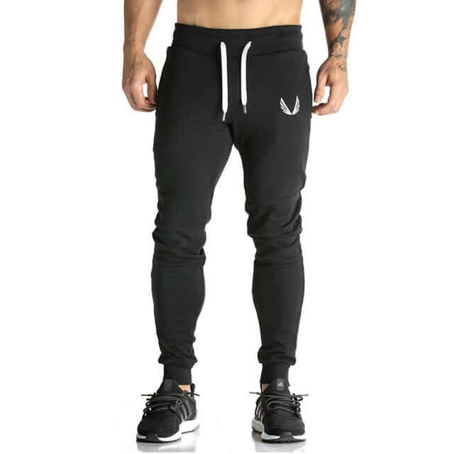Pantalón de chándal en algodón elástico para hombre