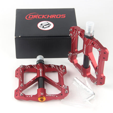 Pedales ligeros de aleación de aluminio para bicicleta de montaña