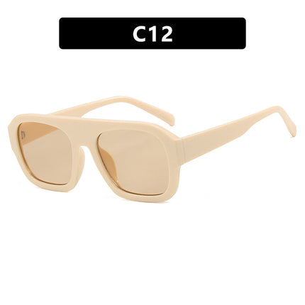 Gafas de sol cuadradas grandes para mujer con estuche incluido