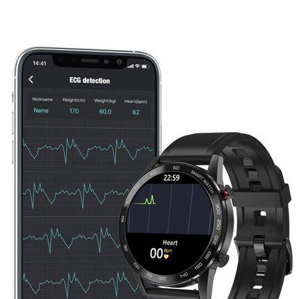 Reloj inteligente SANLEPUS con ECG, Bluetooth y monitor de salud