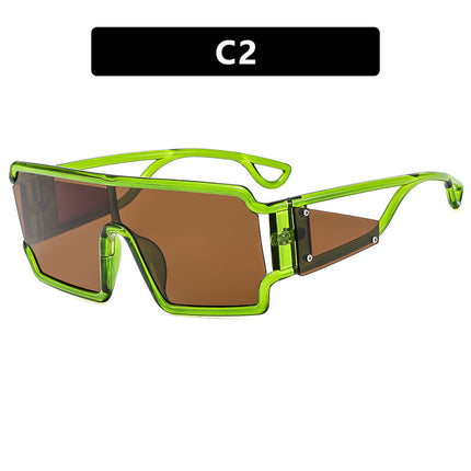 Gafas de sol cuadradas con protección UV y estilo moderno
