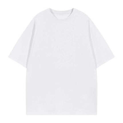 Camiseta de manga corta de algodón puro y transpirable