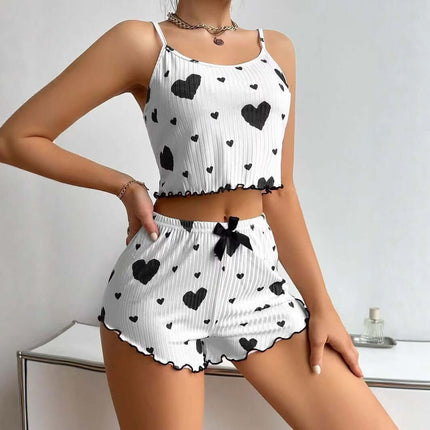 Conjunto pijama de dos piezas para mujer