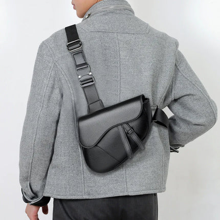 Bolso de hombro Horse tipo sillín con cremallera, bolso cruzado en diagonal - tugranalmacen.com