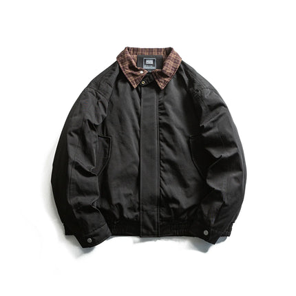Chaqueta de Trabajo para Hombre Patchwork | Workwear Cuadros color Negra