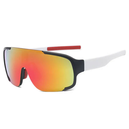 Gafas Deportivas Unisex con Lentes de Espejo — Estilo y Protección UV400