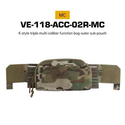 Agilit Style 2nd Layer Admin Pouch: Tactical storage for multi-caliber mags, airsoft vest/plate carrier - tugranalmacen.com