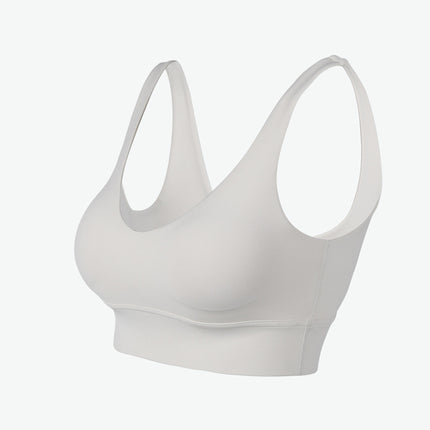 Sujetador deportivo sin aros para mujer, ideal para alto impacto