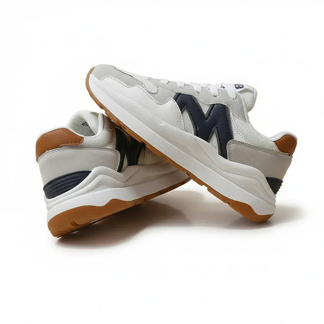 Zapatillas deportivas transpirables de malla con punta redonda - tugranalmacen.com