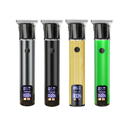 Cortapelos eléctrico recargable con cuchillas de acero inoxidable