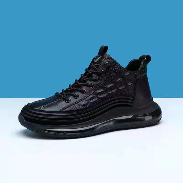 Zapatillas deportivas negras con banda elástica
