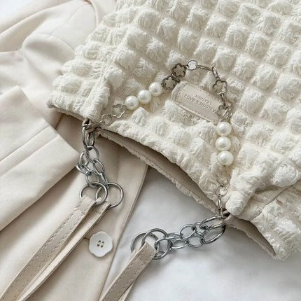 Bubble Textured Tote Bag - tugranalmacen.com