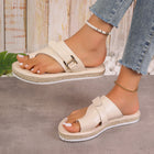 Sandalias de verano con suela gruesa para mujer