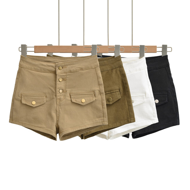 Shorts de cintura baja para mujer en varios colores