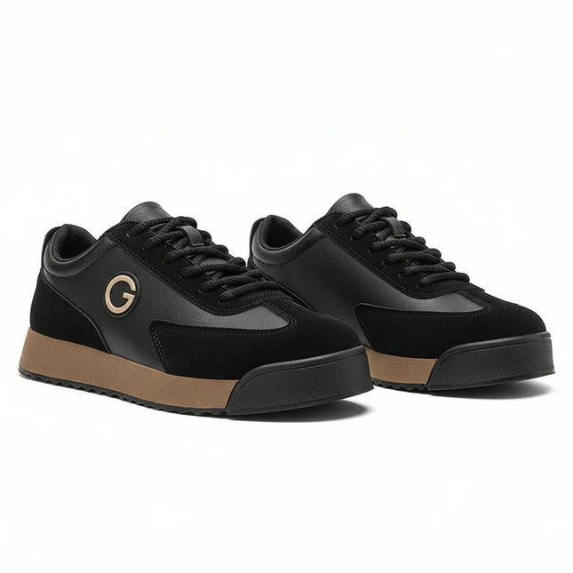 Zapatillas Streetwear Retro Urban Marrón y Negro - tugranalmacen.com