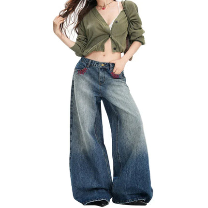 Jeans Anchos de Mujer — Estilo Vintage y Actitud Urbana