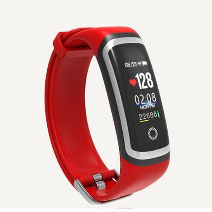Pulsera inteligente M4 con monitor cardíaco y alertas sociales