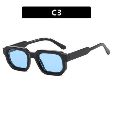 Gafas de sol cuadradas retro con protección UV