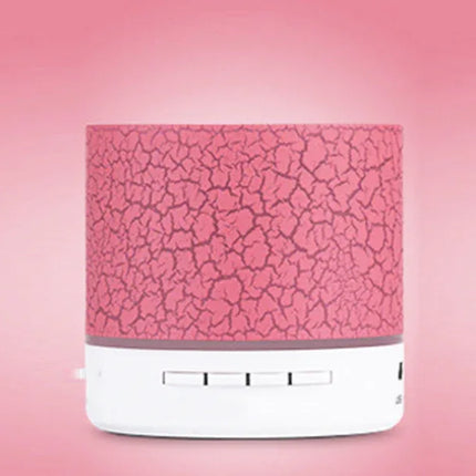 Altavoz Bluetooth LED Mini  Portátil con Luz RGB Multicolor