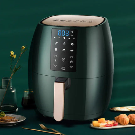 Freidora de Aire Smart Touch, automática, capacidad 5.5L. - tugranalmacen.com